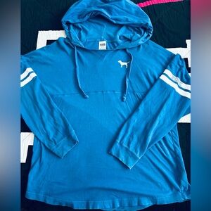 💙VS PINK 💙- VINTAGE HOODIE